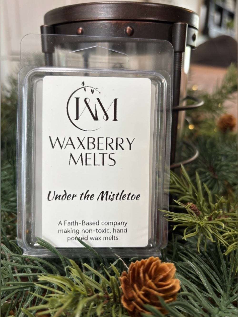 Hand Crafted "Under the Mistletoe" Scented Wax Melts